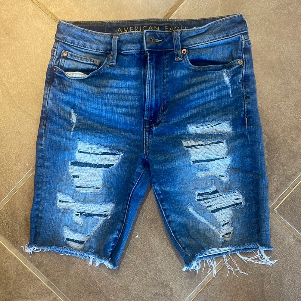 American Eagle distressed Cut Off Jean Shorts! Mens 30